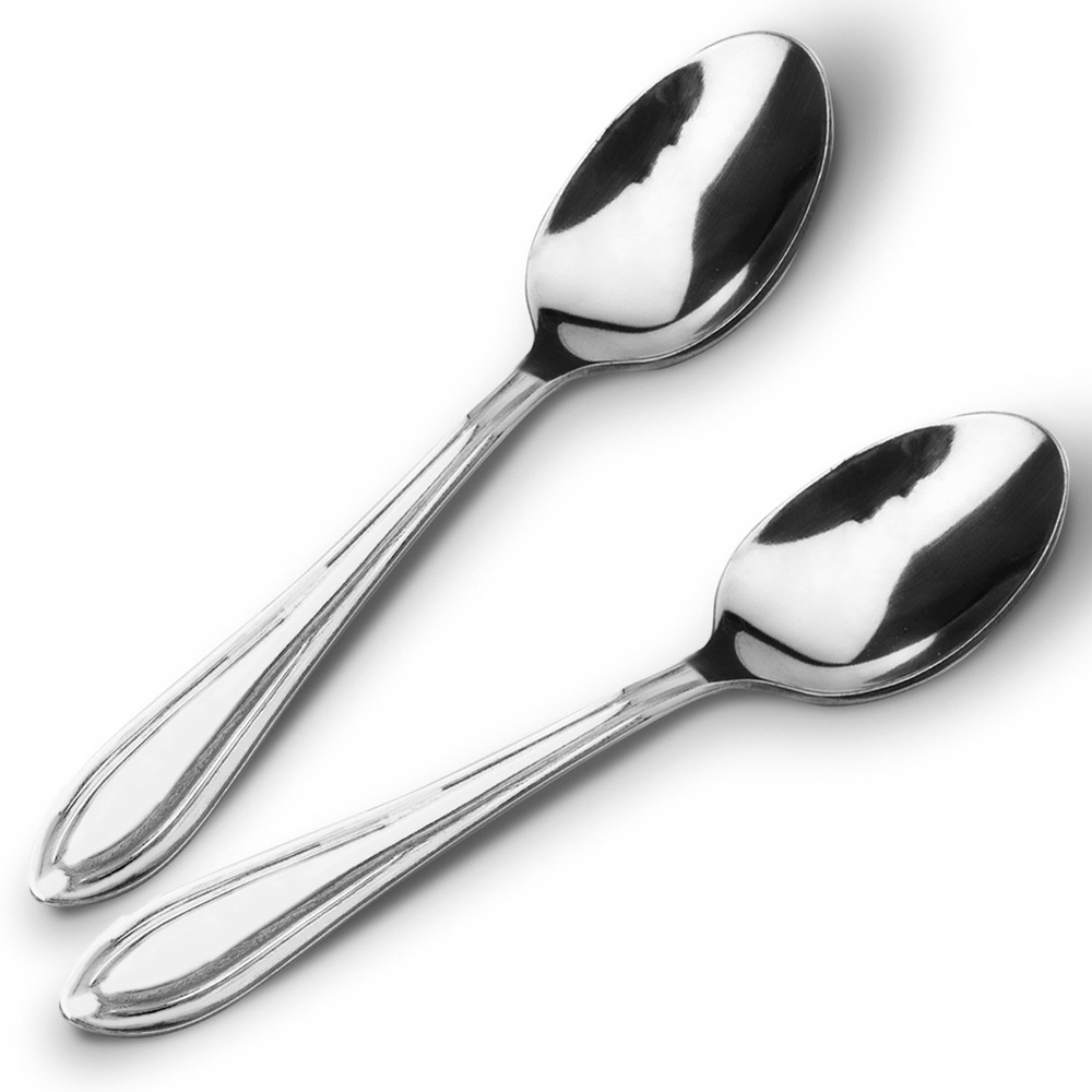 Image of Tea Spoons, Stainless Steel, Conic, 6pcs.