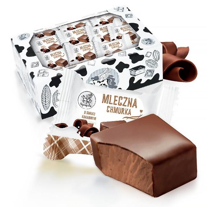 Image of Flying Cow Mleczna Chocolate-flavored Cloud 1 Kg