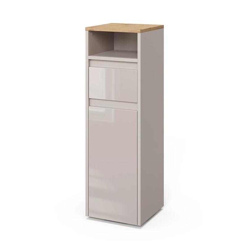 Image of Cashmere 30.2 X 96.3 Cm Bathroom Cabinet With Drawer And Door The Bathroom Furniture Bathroom Cabinet The Bathroom Cabinet Made Of 16 Mm Chipboard.