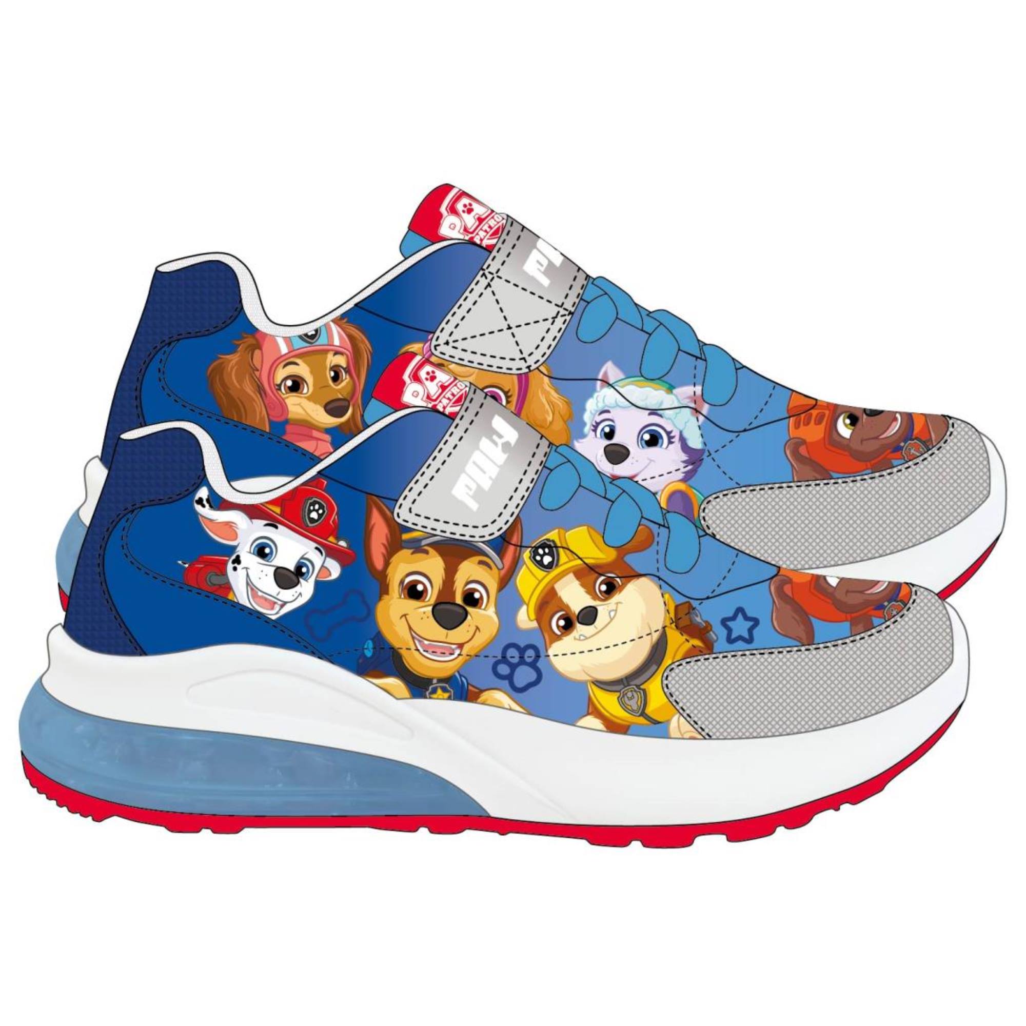 Image of Official Paw ' Shoes With Pvc Sole Lights, Comfortable, Durable, Unisex Sneakers For Girls