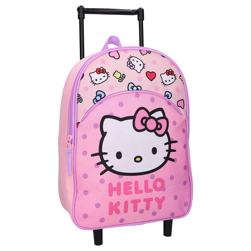 Hello Kitty Trolley Suitcase Backpack For Kids, , 33x25x11cm