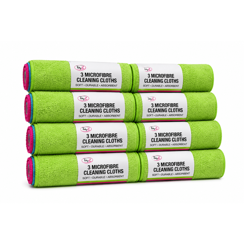 Tidyz Microfibre Cleaning Cloths, 9/18/27/36/45pcs Set