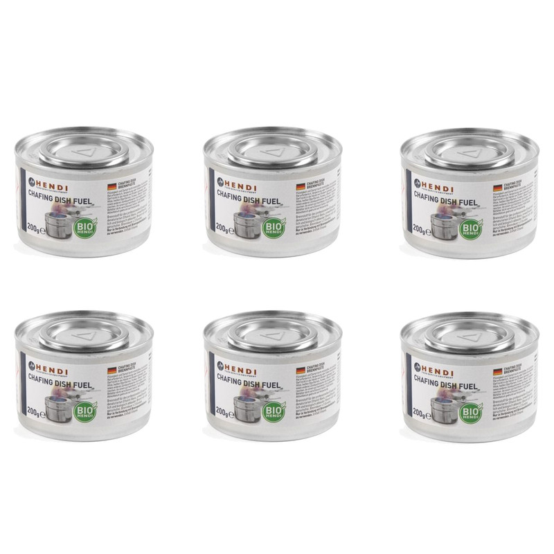 E-shop Bio Ethanol-Paste für Heizkörper in einer Dose, Set von 6X200G - 194357
