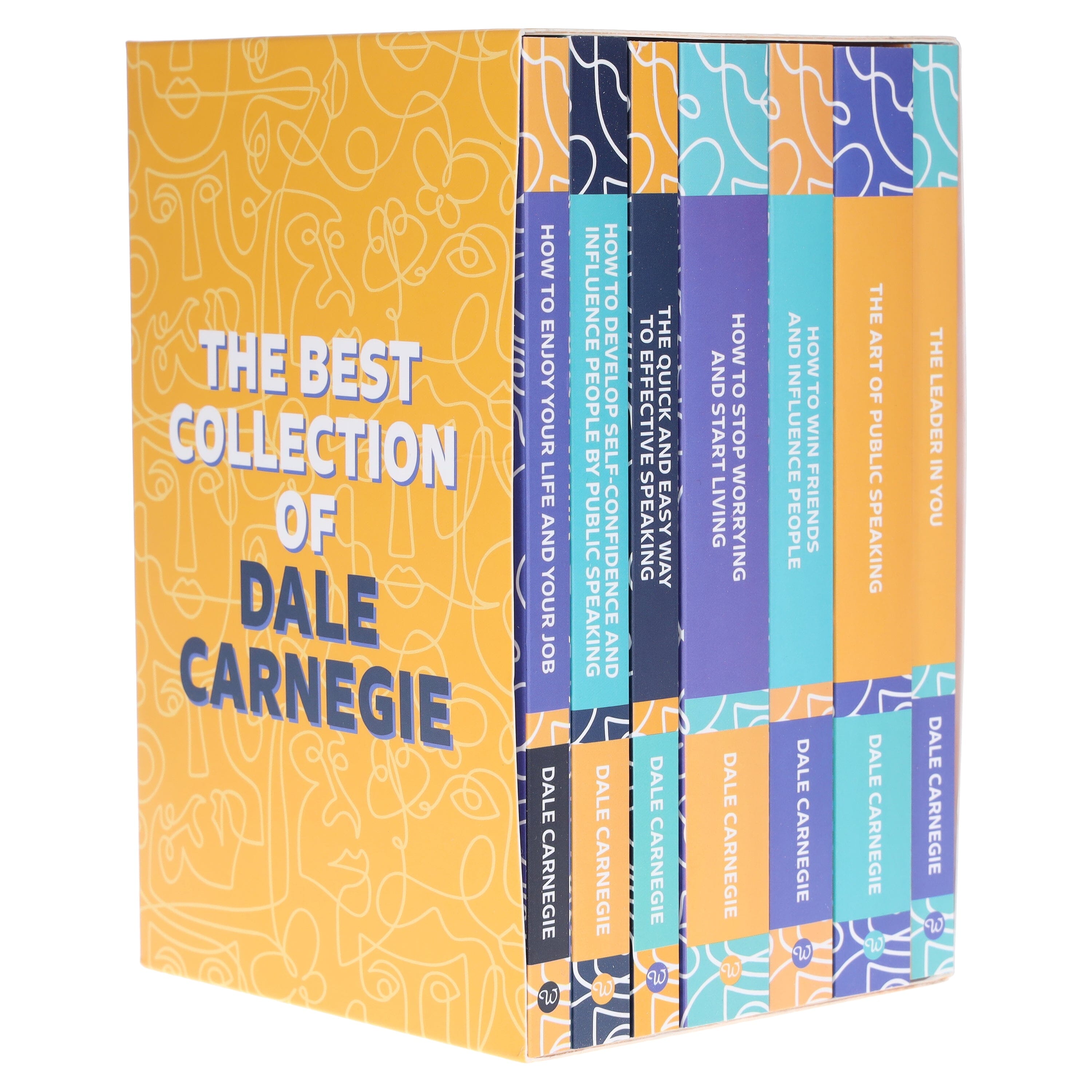 TEMU Dale Carnegie 7 Books Collection Box Set - Non Fiction - Paperback
