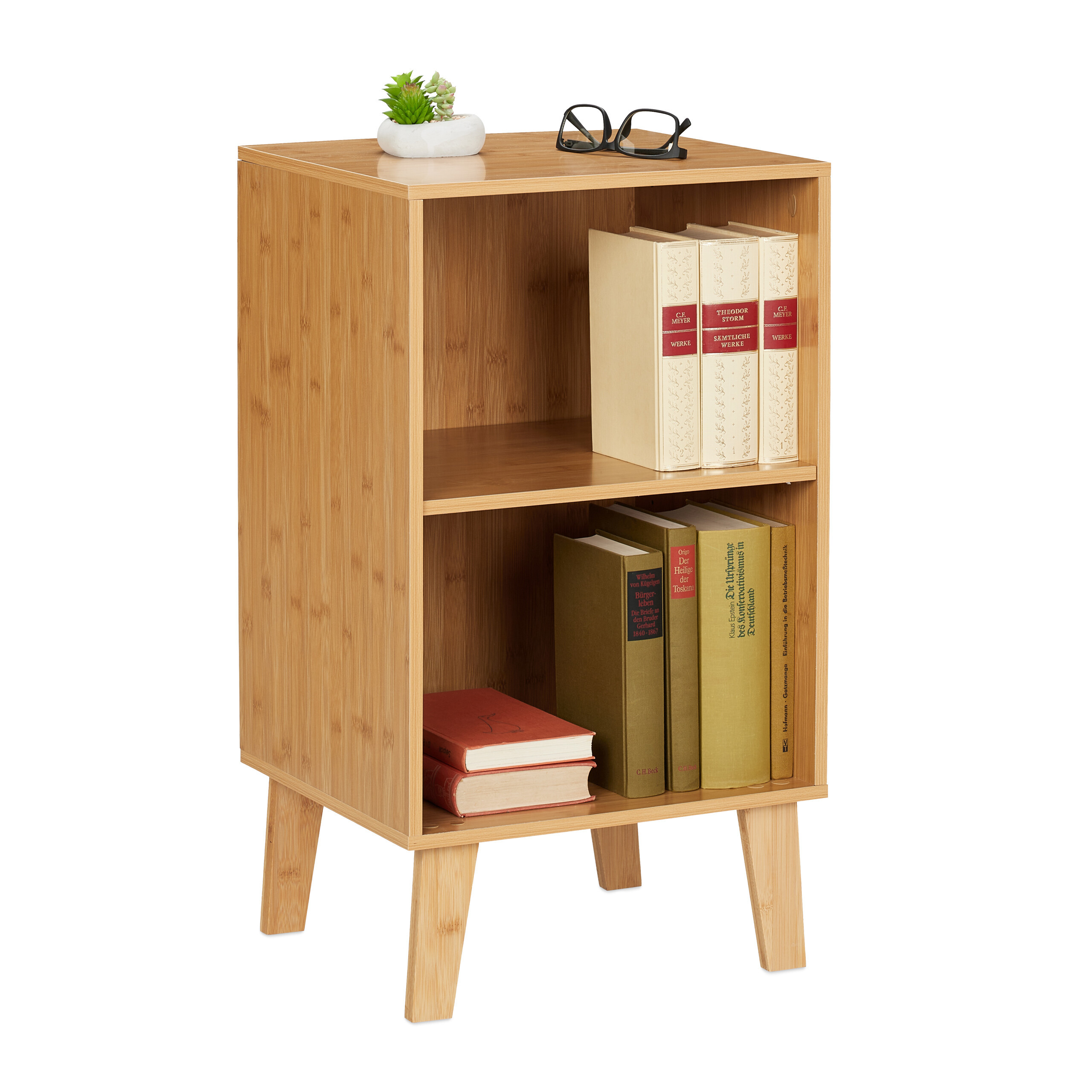 Image of Bookshelf In Natural - (w)40 X (h)70 X (d)35 Cm