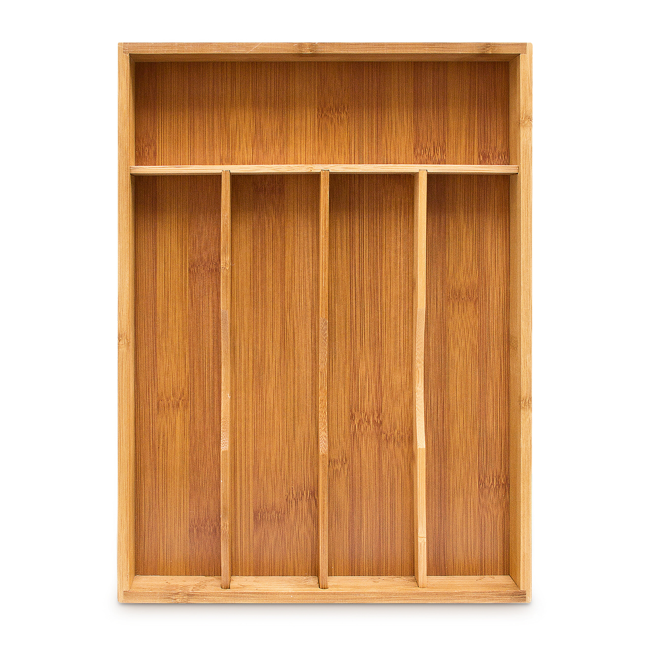 Cutlery Box In Natural (w)25.5 X (h)4.5 X (d)