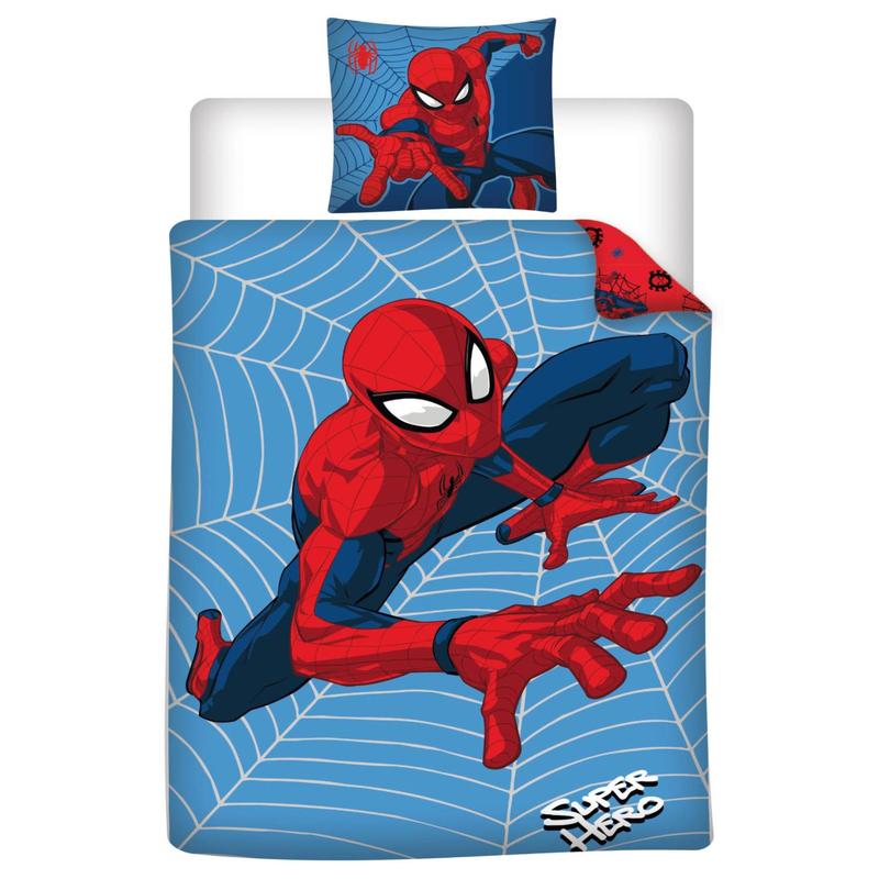 Bedding Set Super Hero 135 X 200 Cm 80 X 80 Cm