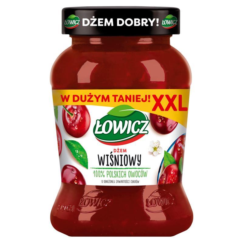 Łowicz Xxl Cherry Jam With Reduced Sugar Content 450 G