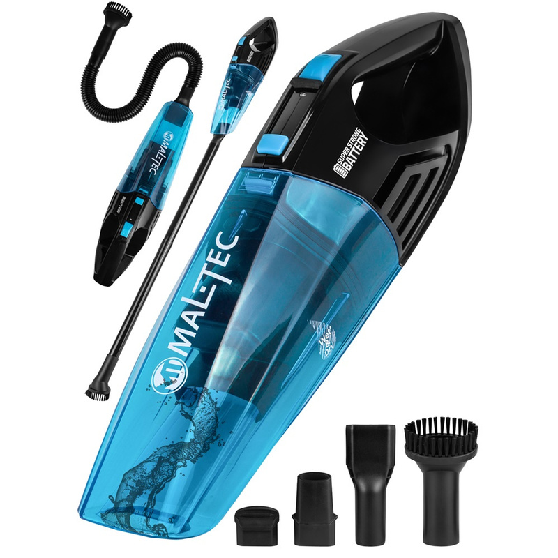 Image of Maltec Cyclone Wet&dry500 Cordless Handheld Car Vacuum Cleaner With 12 Functions, Wet And Dry Cleaning