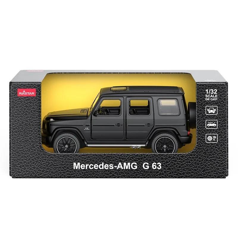 Metal Mercedes-benz Amg G63 Black Car, Scale 1:32