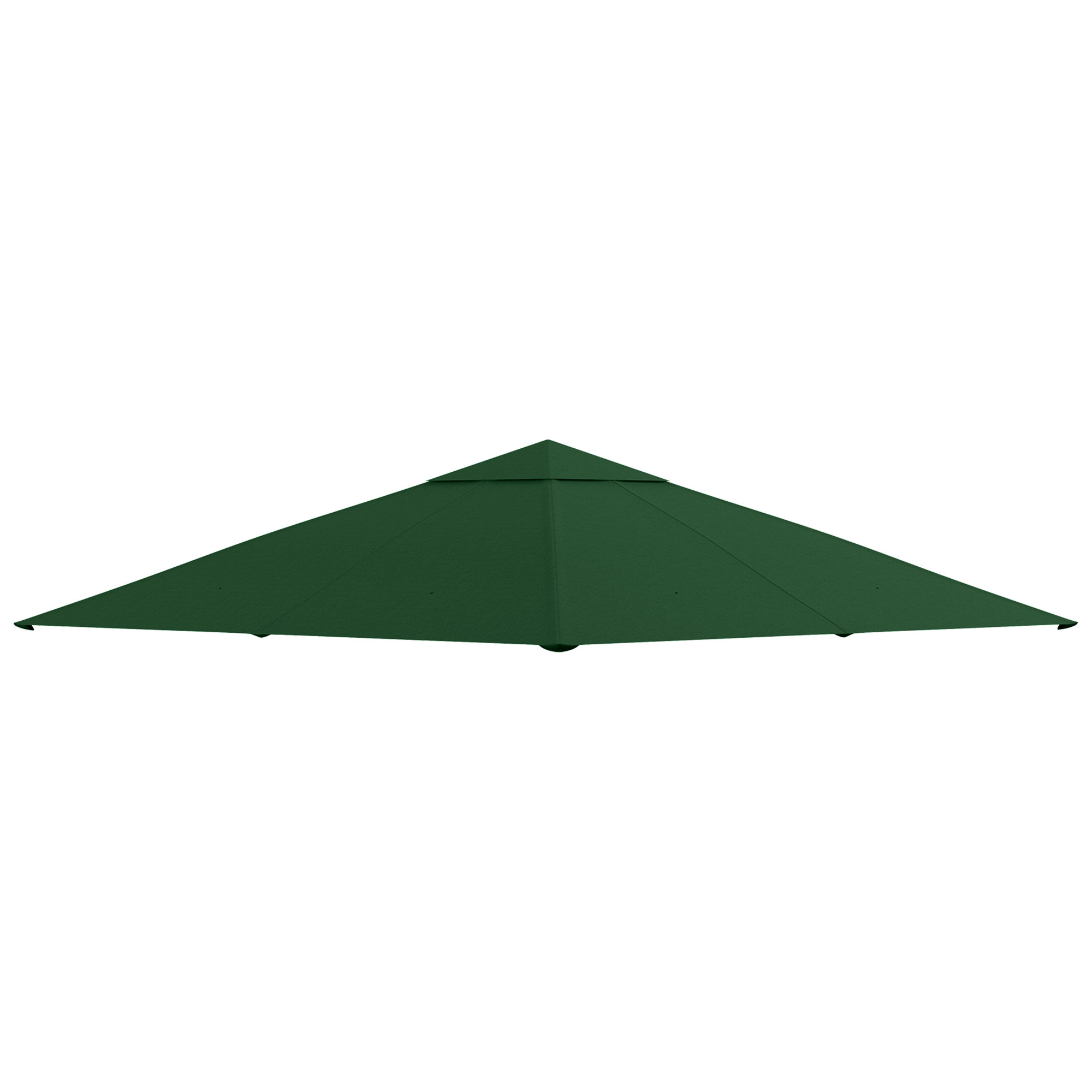 TEMU Outsunny Replacement Canopy For Gazebo Tent Top Replacement Garden Gazebo Polyester High Density Fabric 180 G/m² Uv Resistant 3 X 3