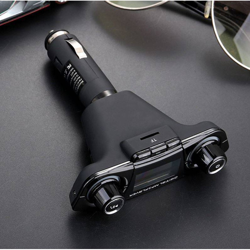Предавател FM с Bluetooth 5.0, AUX, SD, 2x USB 2.1A