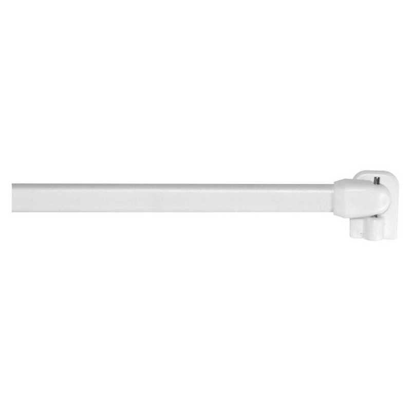 Image of Rod 80 Cm Long, Adjustable Up To 110 Cm, In , Ideal For Installing Curtains And Light Blinds, Practical Window Fitting, .