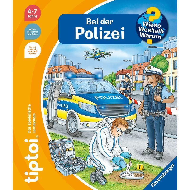 Tiptoi Why, How, And Why At The Police - Heike Tober - Book - Tiptoi Why, How, And Why - 16 Pages - German - 2025 - Ravensburger Verlag - Ean 9783473493043