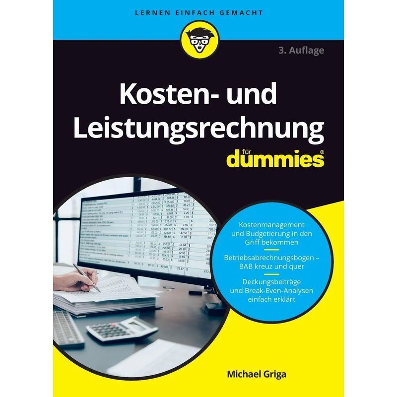 Image of Cost And Performance Accounting For Dummies - Paperback - Michael Griga - For Dummies - 336 Pages - German - 2023 - Wiley Vch Gmbh - Ean 9783527720101