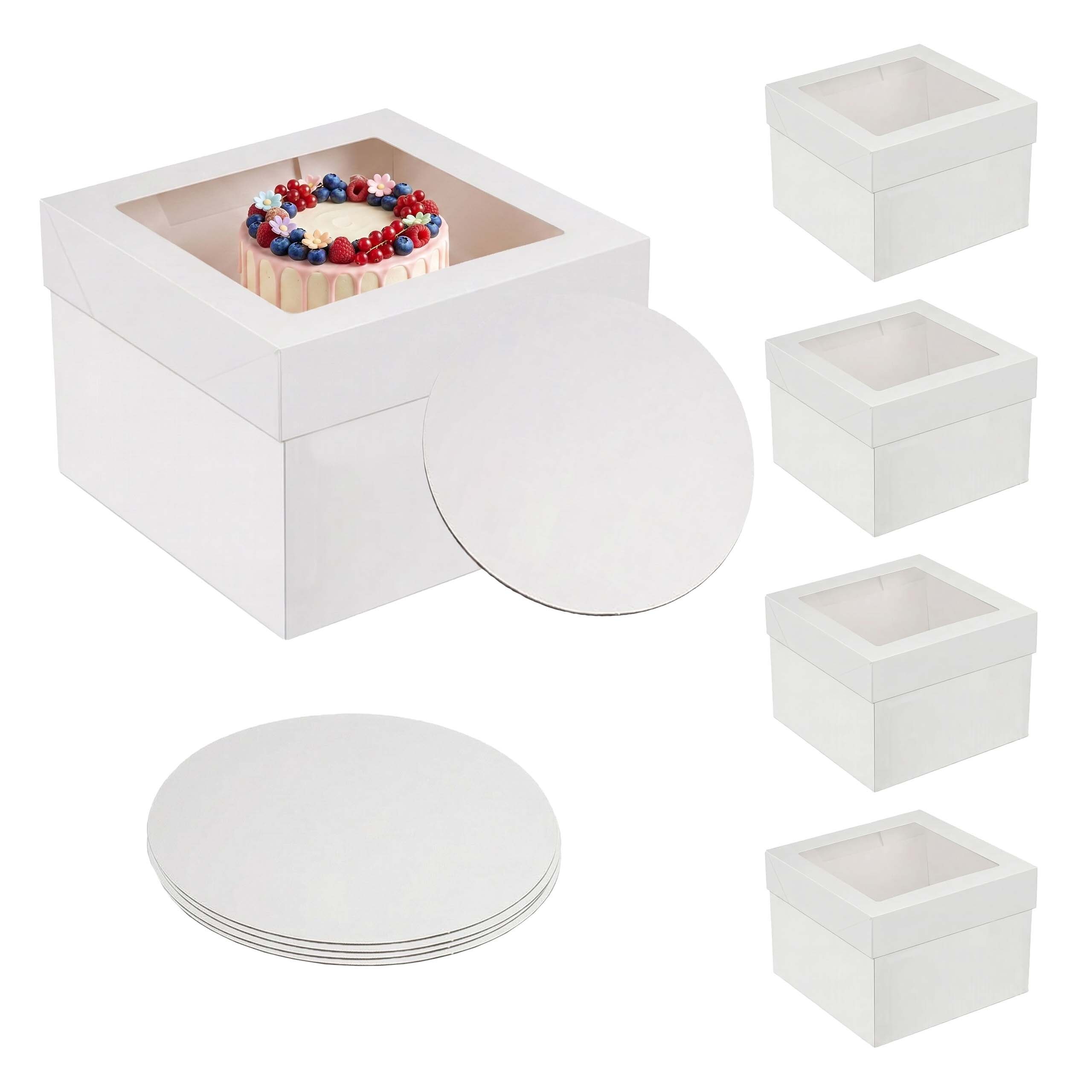 5-pack Boxes With Viewing Window - 30cm (w) X 20cm (h) X 30cm (d)
