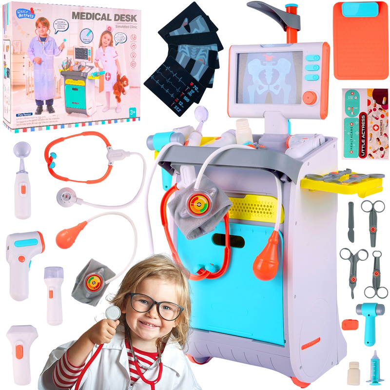 Image of Small Doctor Cart Stethoscope For Kids