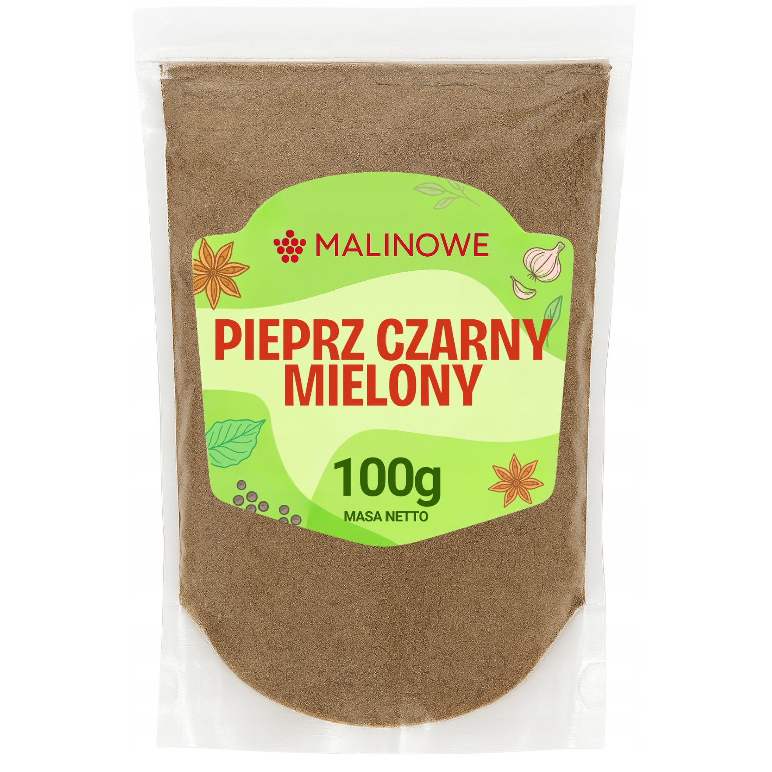 Ground Black Pepper 100g, Distinctive Aromatic Premium Quality