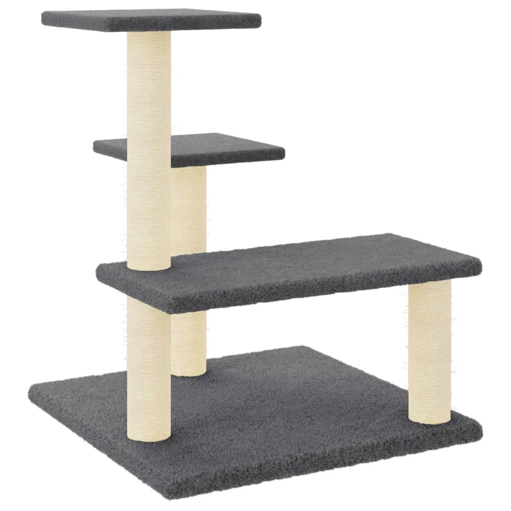 Mayfair Cat Tree with Sisal Scratching Posts and House Basket