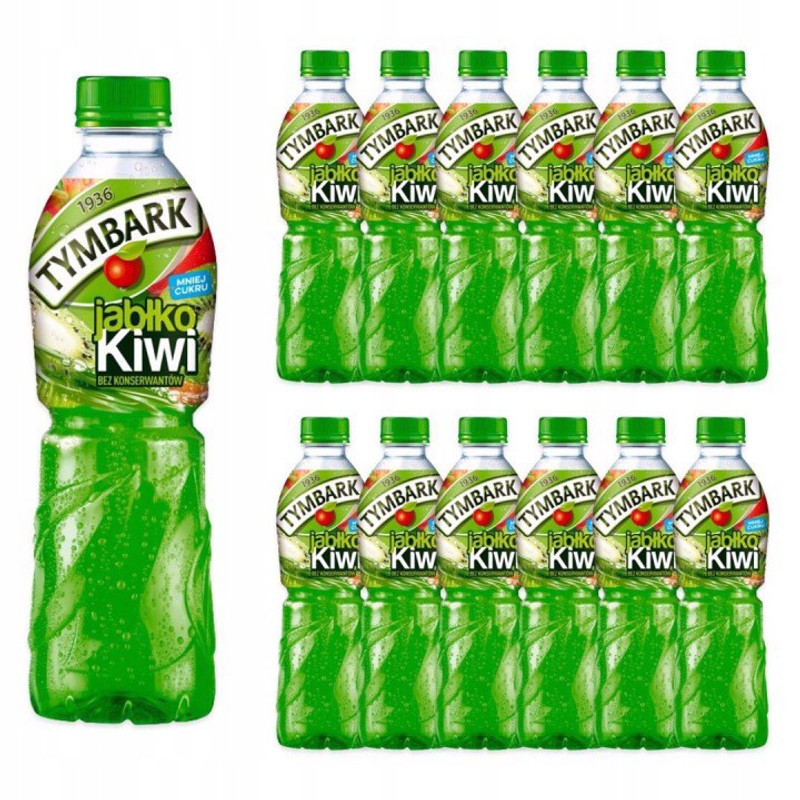 Image of Tymbark Fruit Drink Kiwi 500 Ml X 12 Pieces