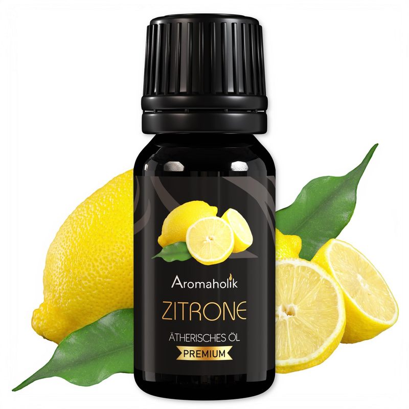 Aromaholik Pure Lemon Oil - Essential Oils For Diffusers & Diffusers - Certified Essential Oil From India - Oils 10ml For Sauna & Massage