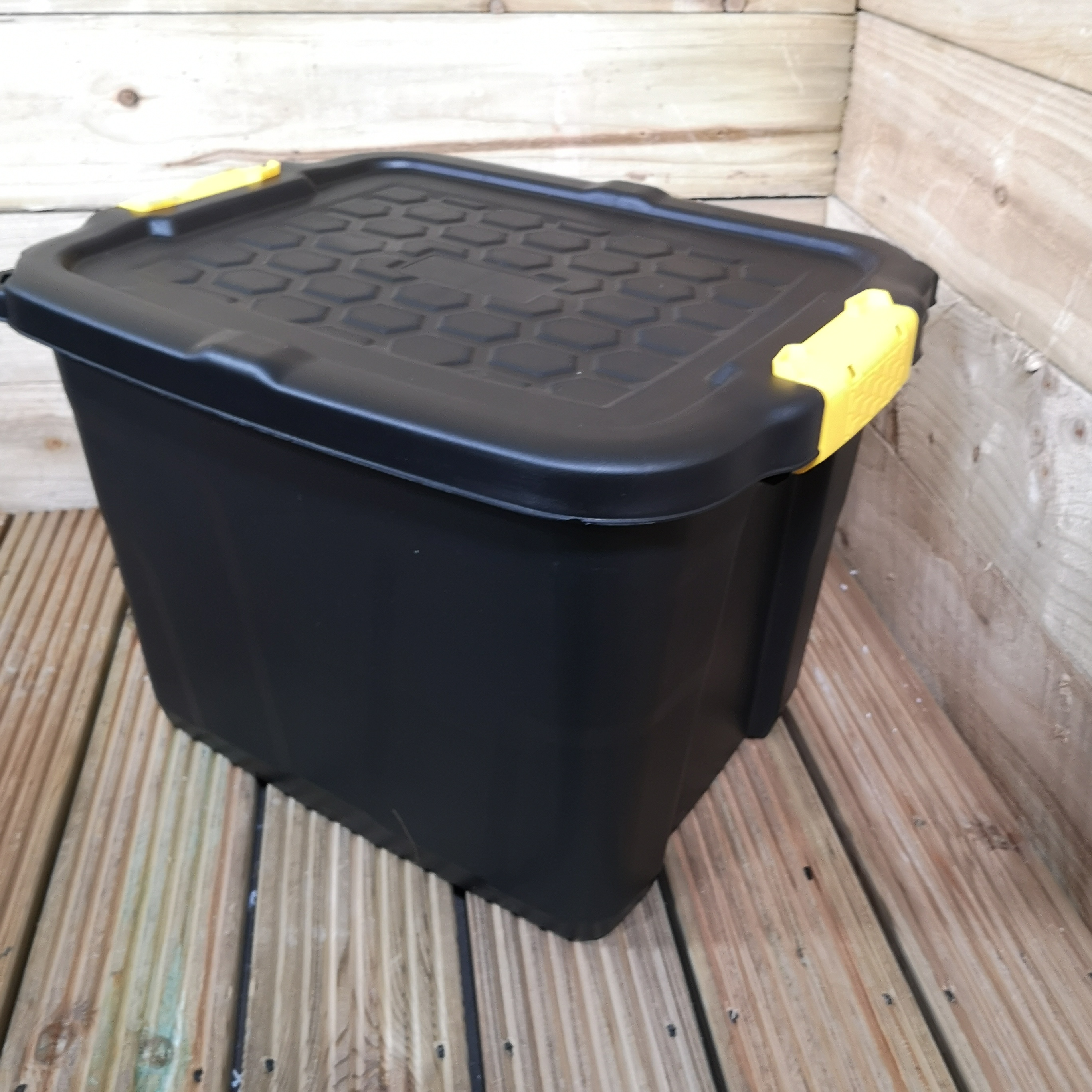 42L Heavy Duty Storage Tub, Lockable & Stackable