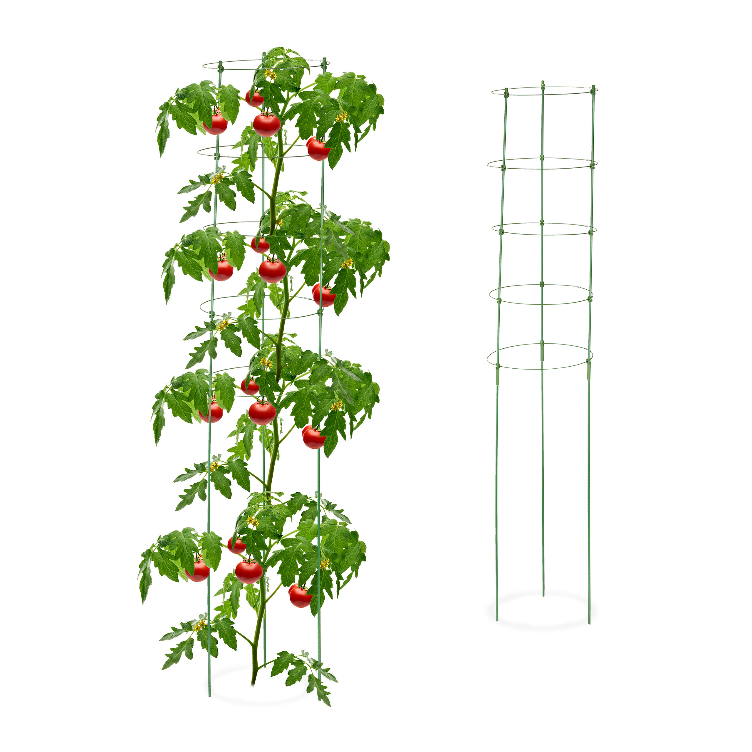 E-shop 2 x Rankhilfe in Grün - (H)150 x Ø 28 cm