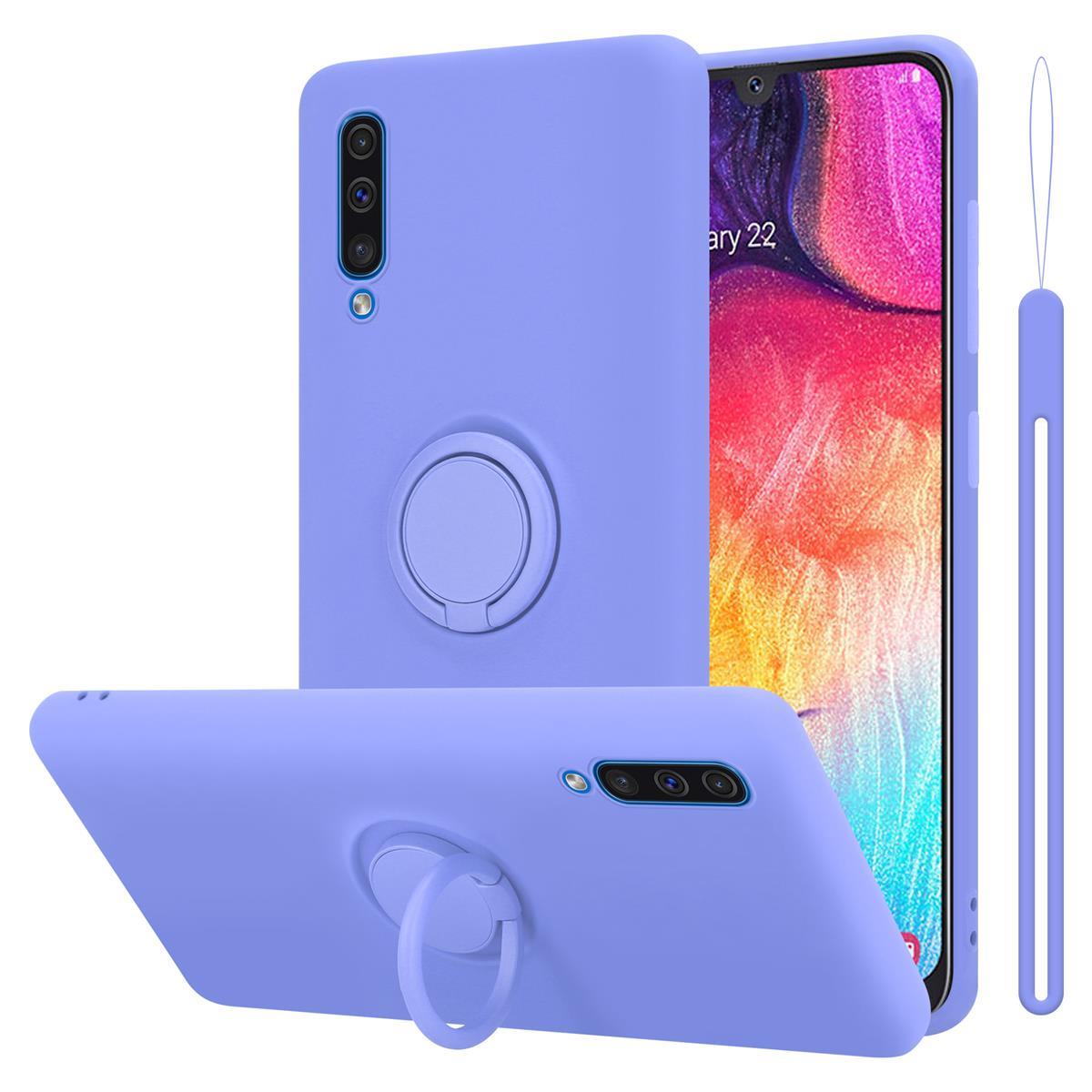 Case Compatible For Galaxy A50 4g / A50s / A30s Protective Cover Flexible Tpu Silicone With Ring Back Case Cover Phone Case