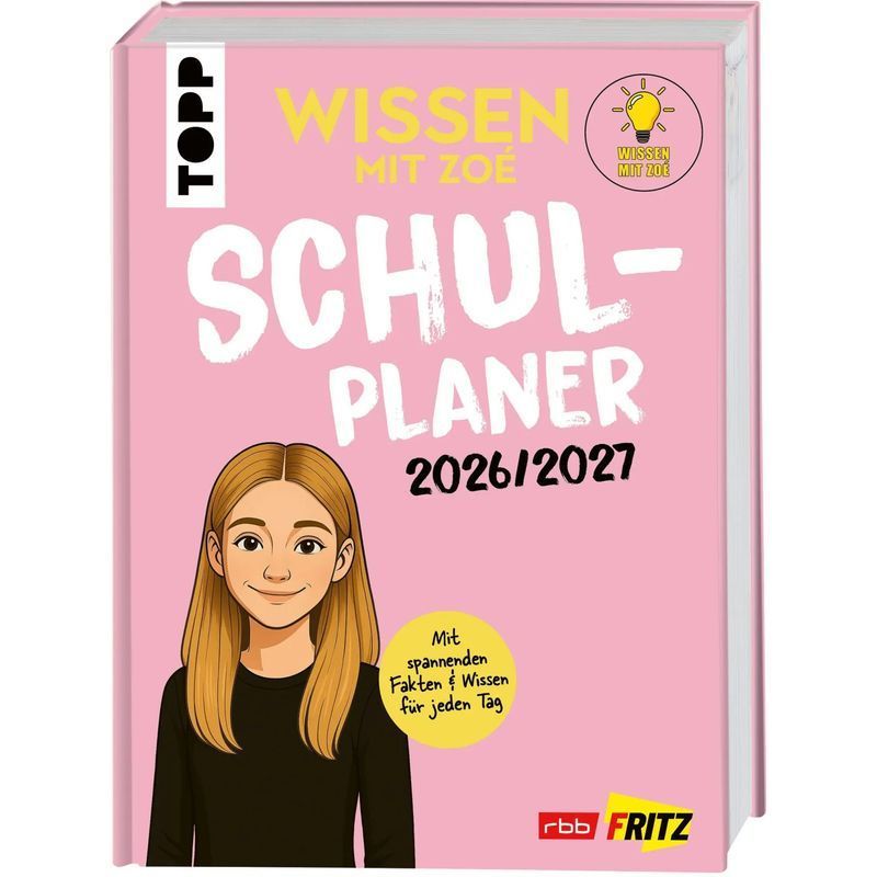 Knowledge With Zoé: School Planner 2026 2027 / Knowledge With Zoé / Frechverlag Gmbh / Book / German / 2026
