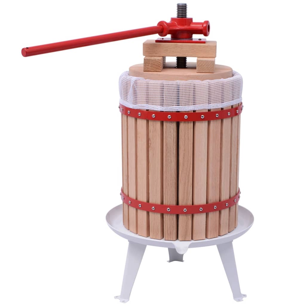 Image of Vidaxl Fruit Press 18l Wine Press Fruit Mill Crusher