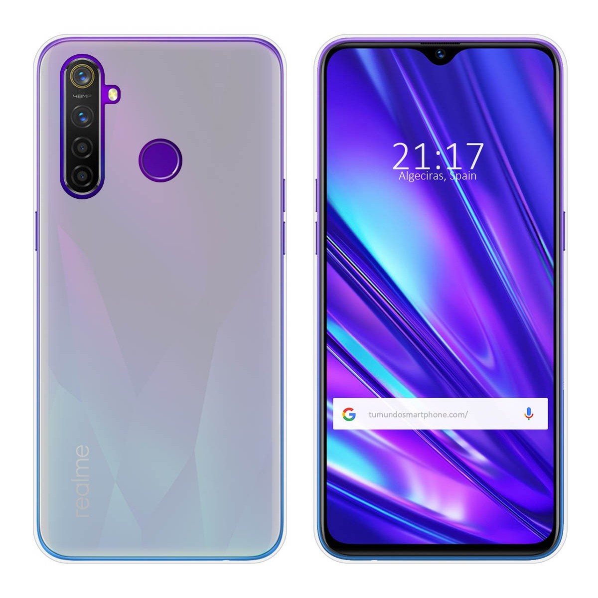 TEMU Gel Tpu para Realme 5 Transparente