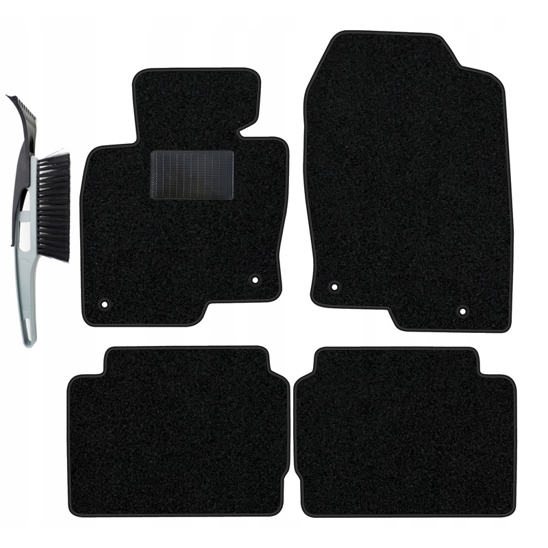 Velour Car Mats Set Compatible With Ii 2017-