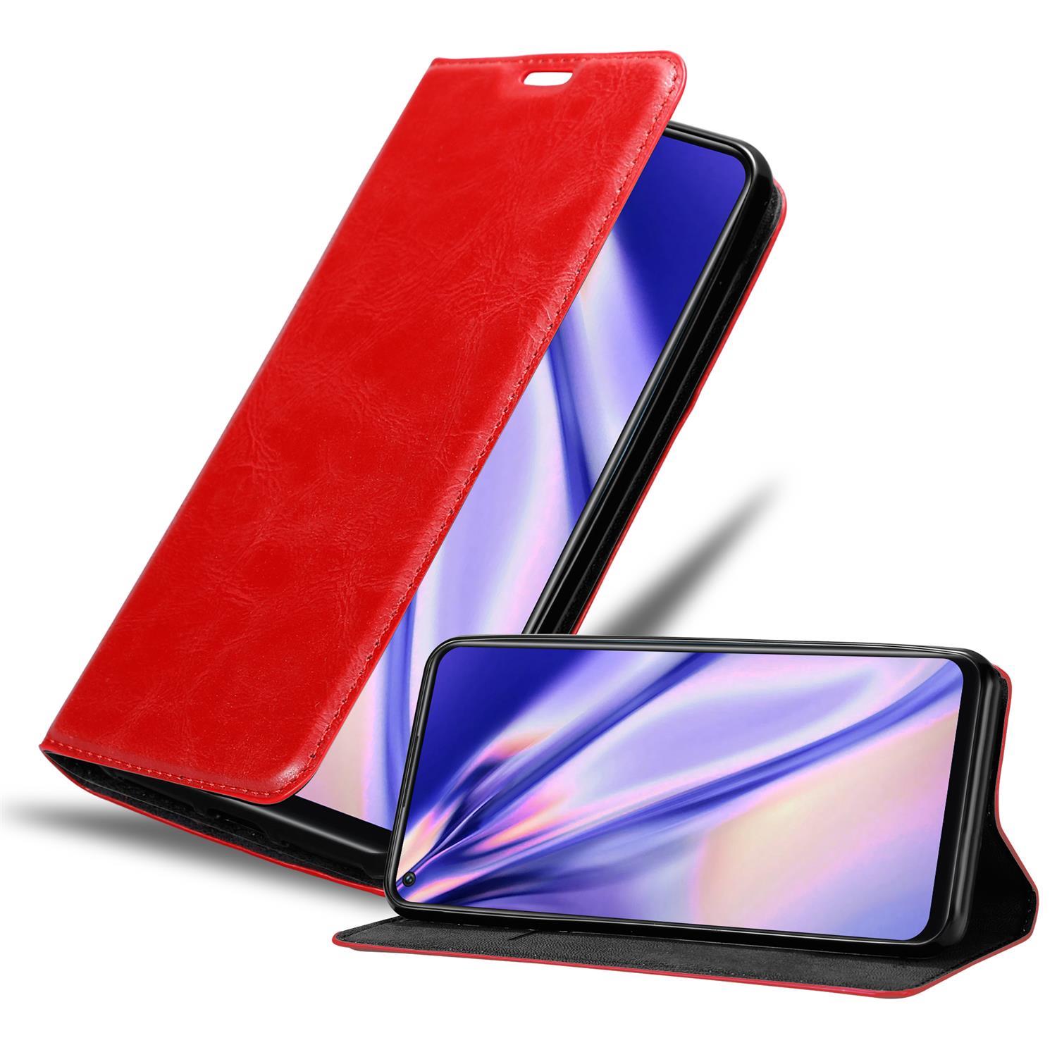 Case Compatible For Xiaomi Redmi Note 9 Protective Cover With Magnetic Closure, Stand Function And Card Slot Flip Case Cover Phone Case Foldable Case Book Bag
