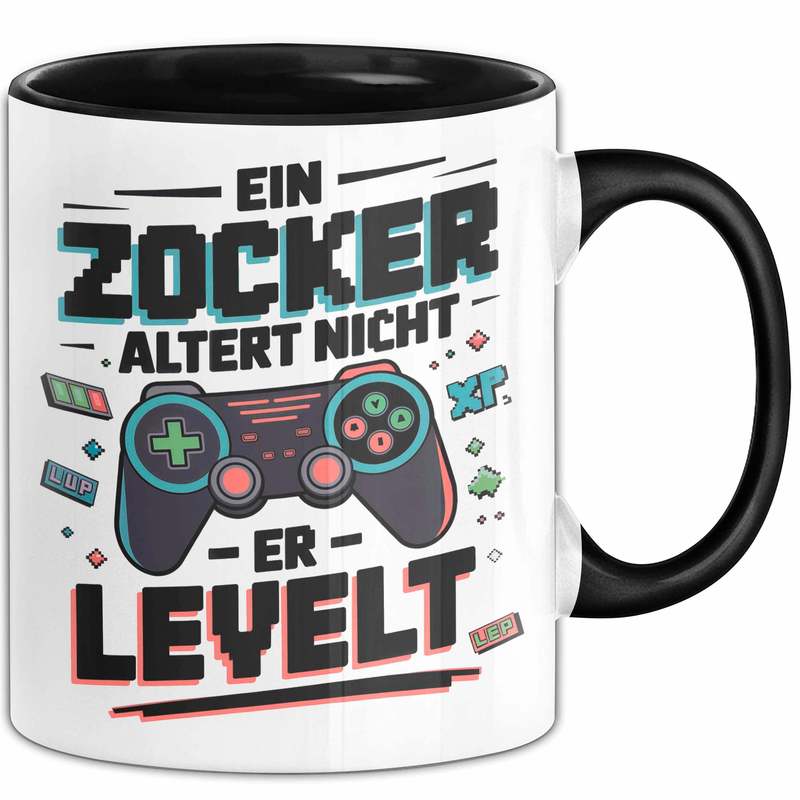 E-shop Gamer Geburtstag Tasse Geschenkidee Gamer Wird Nicht Älter