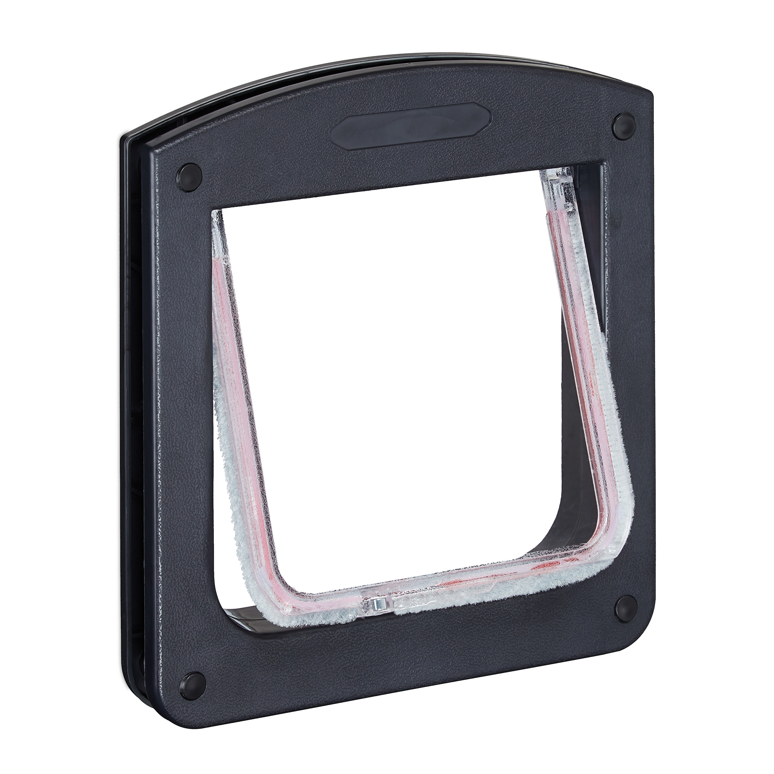 Pet Door In Black - (w)20 X (h)22 Cm