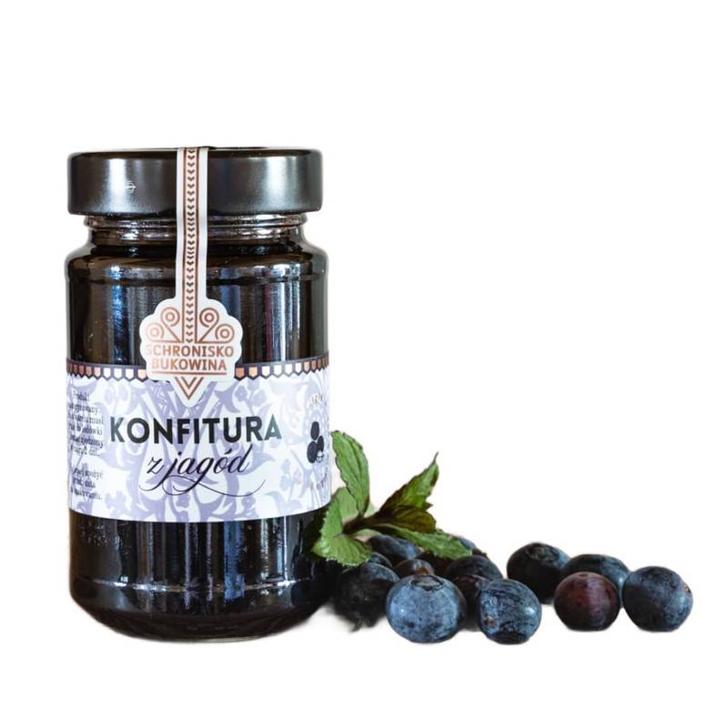 E-shop Heidelbeerkonfitüre 250g - Schutzhütte Bukowina