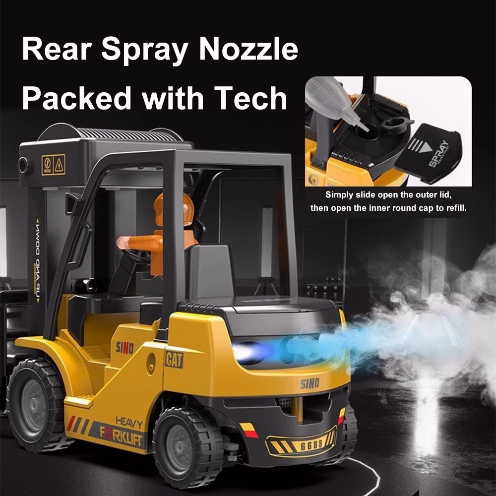 Remote Control Forklift Toy with Multifunctional Features