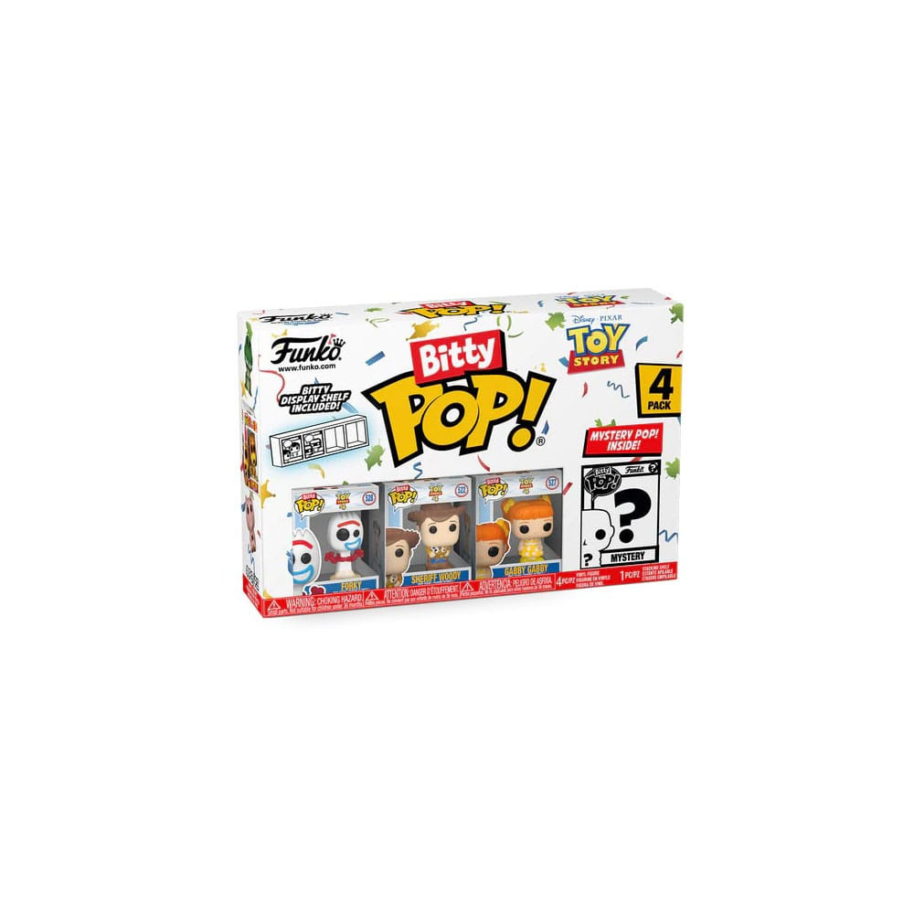 Funko Multicolore Figurine En Vinyle Toy Story Bitty Pop! Forky (X4) - Image 4