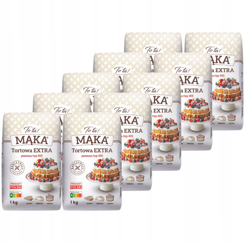 Image of That's It! Wheat Cake Flour Extra Type 405 1 Kg X 10pcs