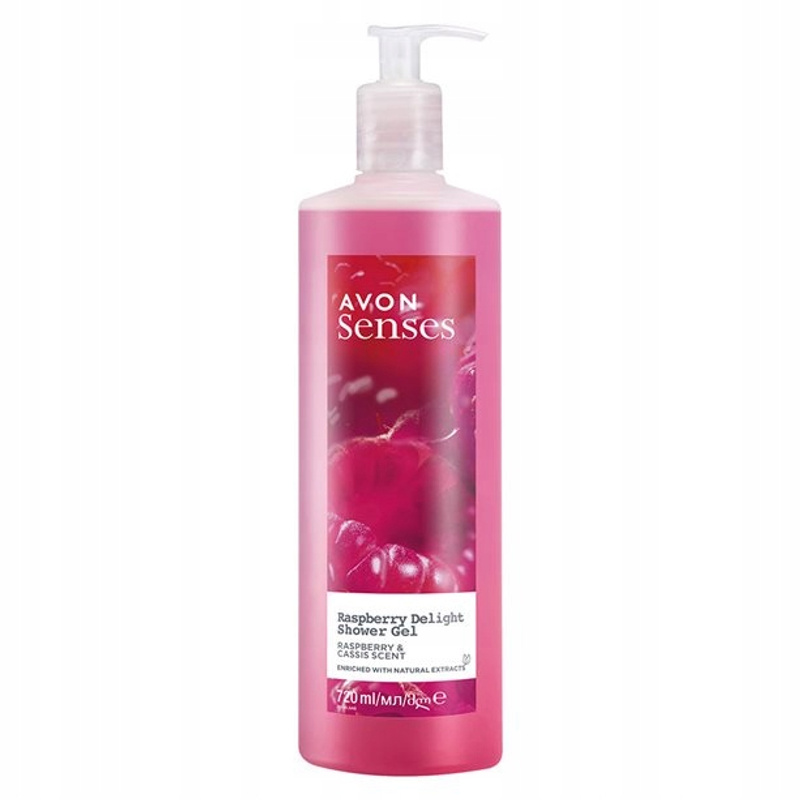 TEMU Gel de ducha Avon Kir Royale - Frambuesa 720 ml - Lujo y nutrición
