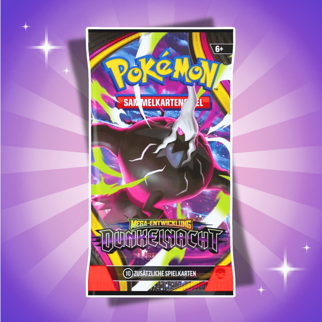 1x Pokémon Mega Evolution: Booster German – 1 With 10 Cards