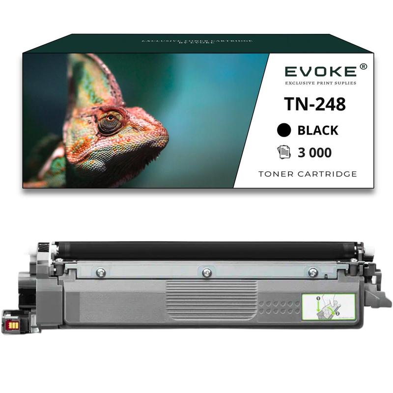 Image of Compatible Replacement Toner For Brother Tn-248bk Tn248bk Tn-248 Tn248, Black, 3000 Pages, Laser Toner, , For Brother Dcp-l3560cdw L3520cdw Hl-l8230cdw Mfc-l3740cdw.