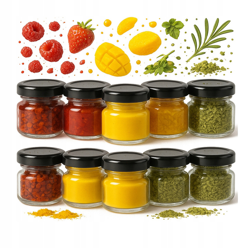 E-shop 10x 30ML mit Deckel für Honig, , Gewürze, Kerzen, Hochzeitsgeschenk, Hochzeitsfeier