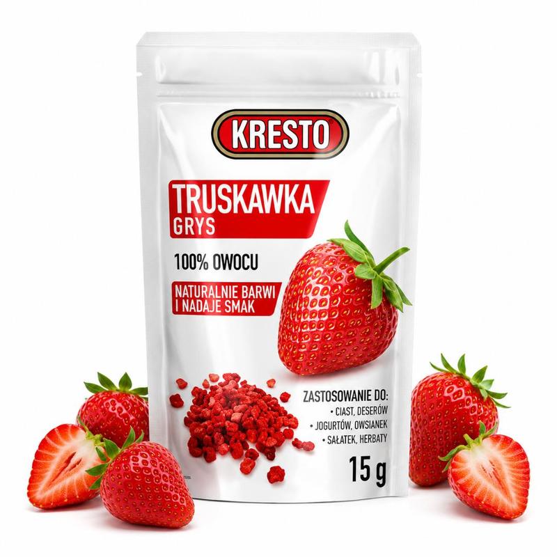 Kresto Freeze-dried Strawberry Crumble 15 G