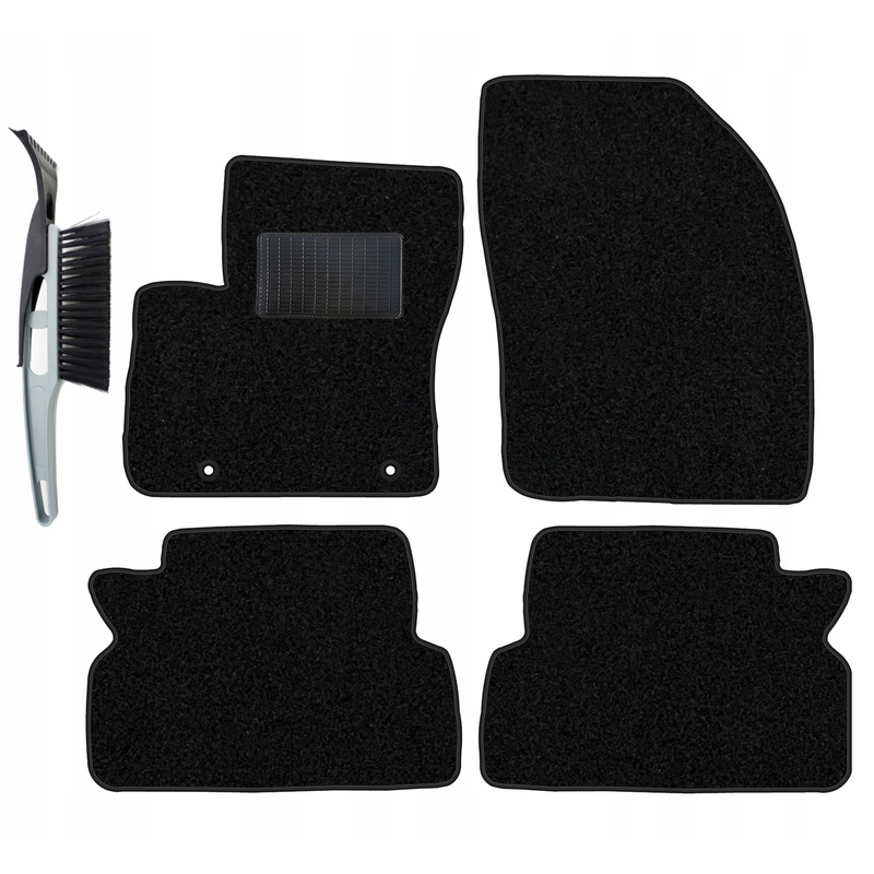 Velour Floor Mats Complete Set Fitting Ford I 2003-2010