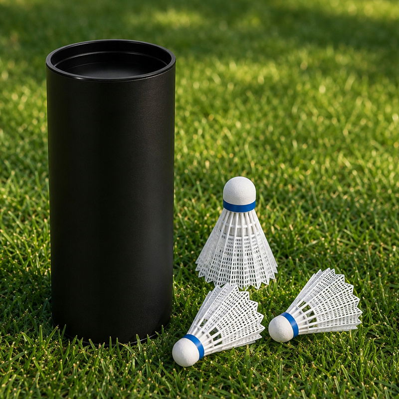 Badminton Set with 4 Rackets and 3 Shuttles