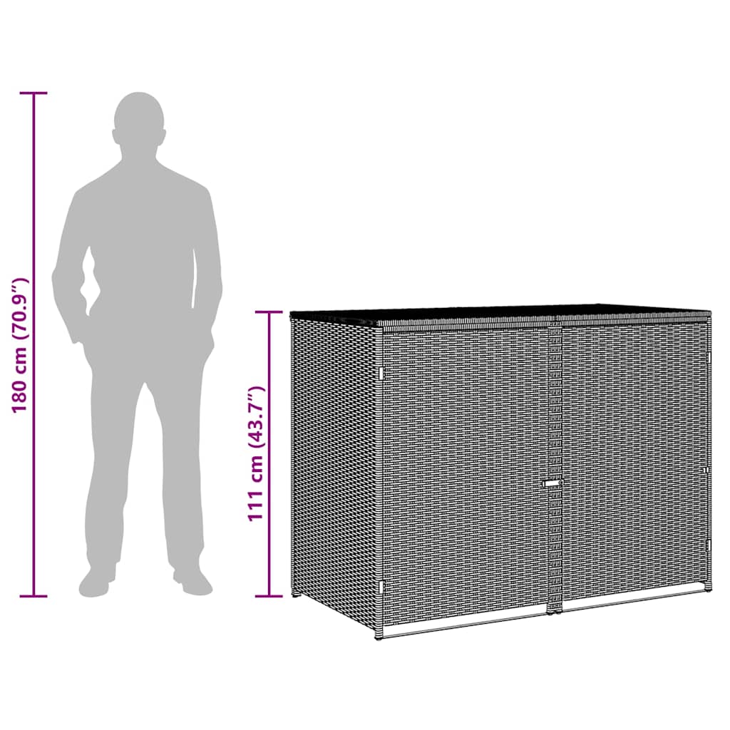 Trash Can Enclosure, Trash Can Cabinet, Trash Can Cover, Trash Can Box, Waste Bin Box, Waste Bin Cover