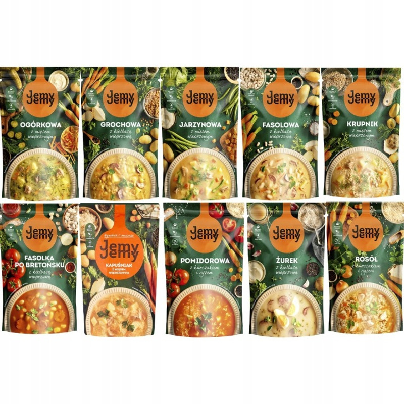 I Eat I Eat Traditional Ready-to-eat Soup Set Of 10pcs Mix Of Flavors