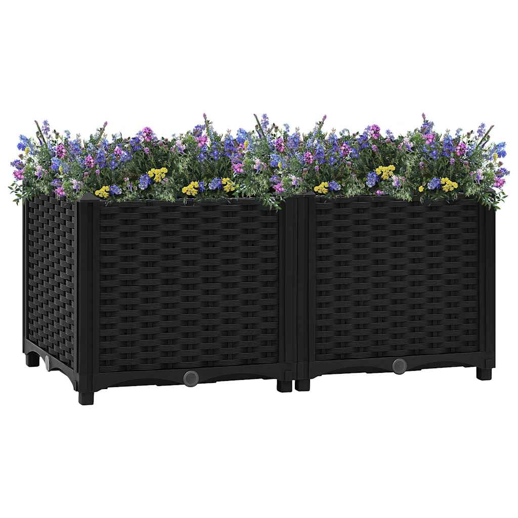 Image of Raised Bed 80 X 40 X 38 Cm Polypropylene