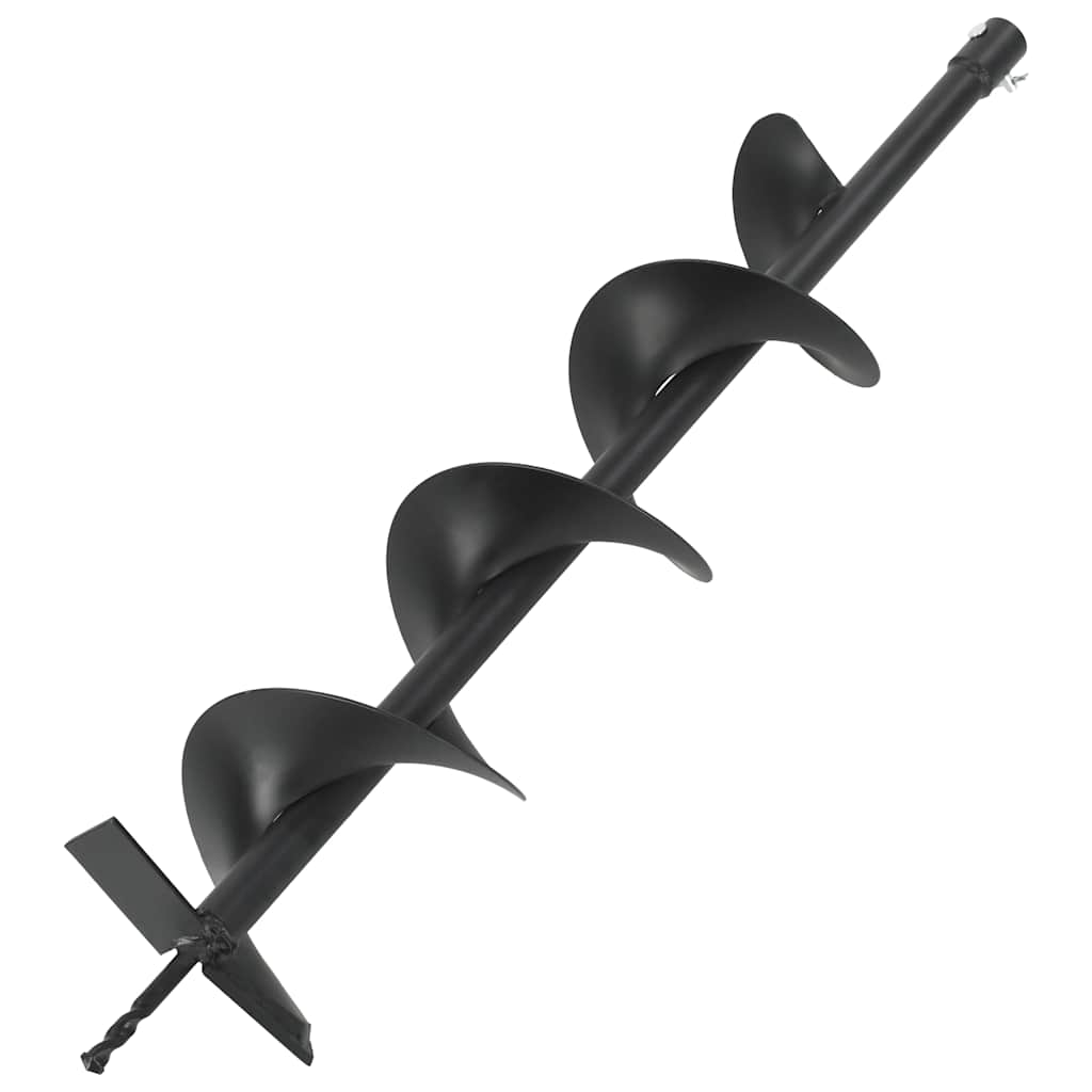 Earth Auger Drill, Post Hole Drill, Pile Drill, Fence Post Drill, Auger Drill Bit, Earth Drilling Tool, Steel, 150mm